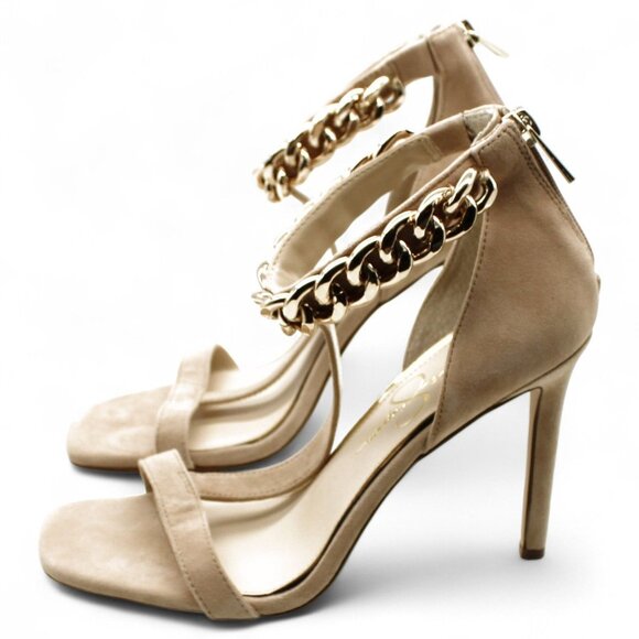 Omesa Womens Chain Embellished Ankle Strap - Picture 3 of 7